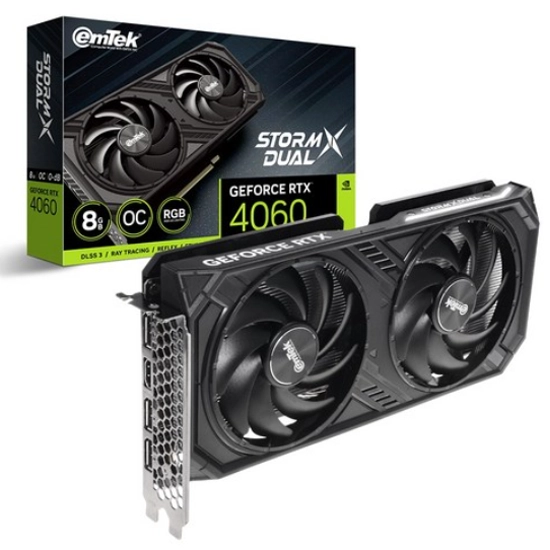 이엠텍 지포스 RTX 4060 STORM X Dual OC D6 8GB