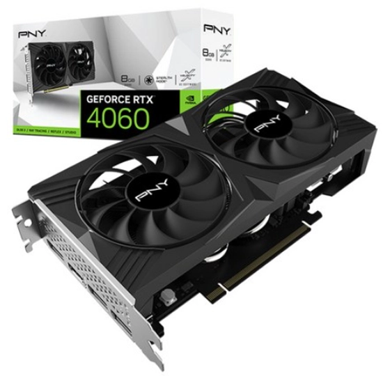 PNY 지포스 RTX 4060 VERTO D6 8GB Dual 제이씨현