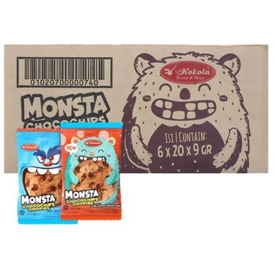 코코라 코콜라 몬스타 초코칩쿠키