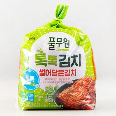 풀무원 톡톡 썰은김치