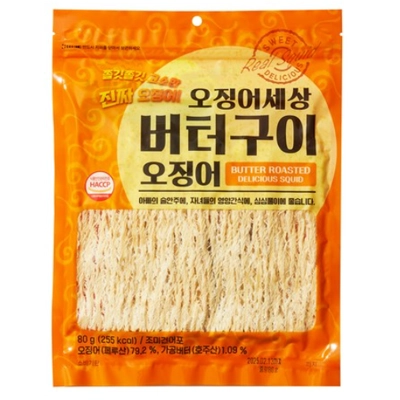 오징어세상 버터구이 오징어