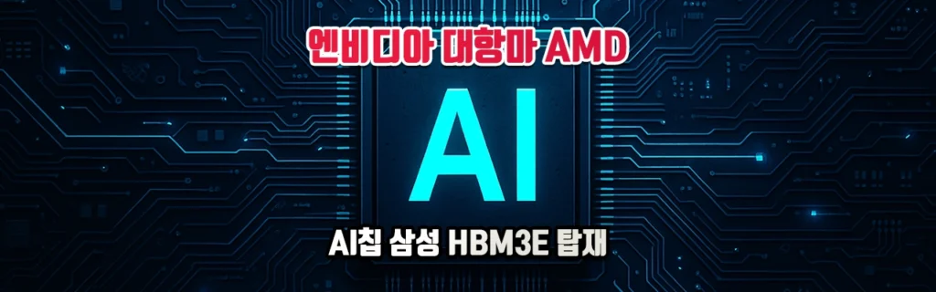 AMD AI칩 삼성 HBM3E 탑재